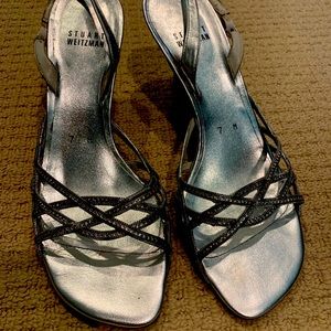 Stuart Weitzman Crystal Sandals
